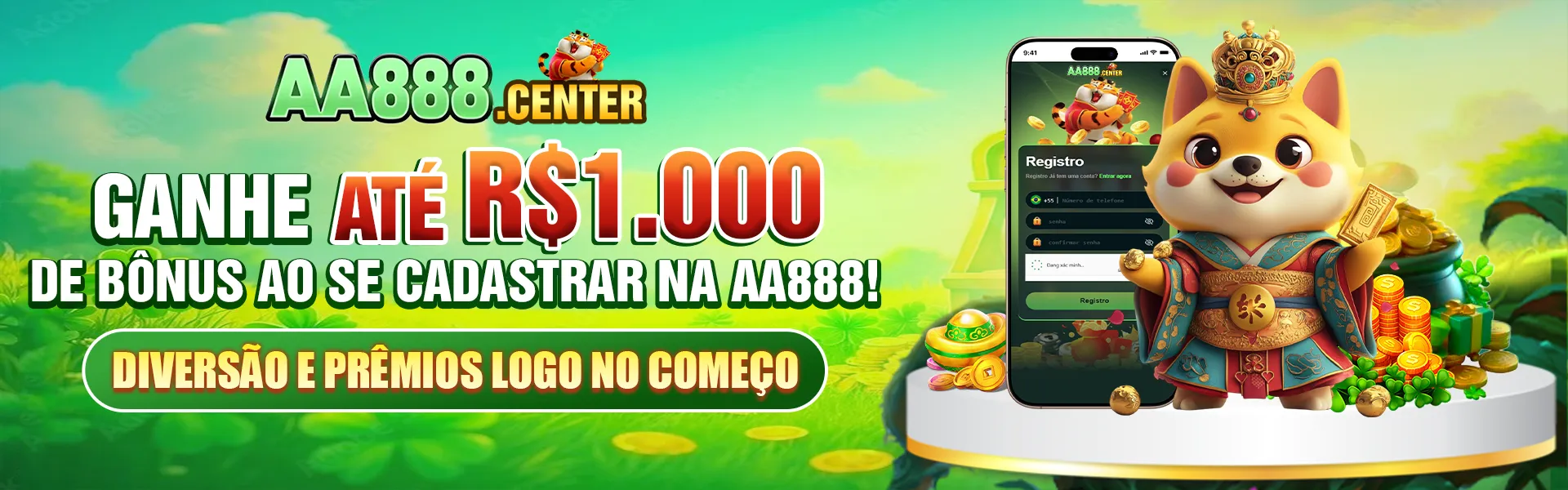 Oferta de Boas Vindas